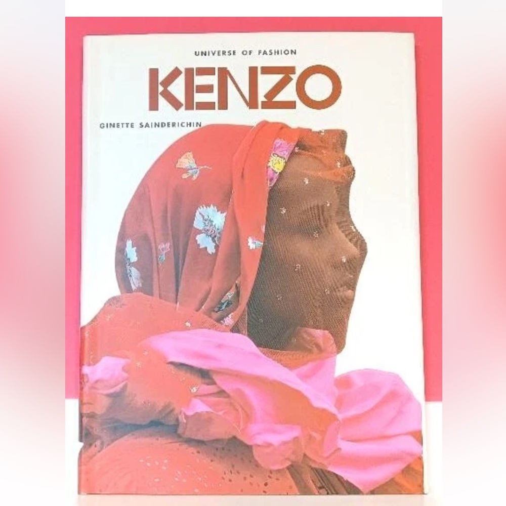 -‎ Kenzo Artistic Book with Red and Pink Cover